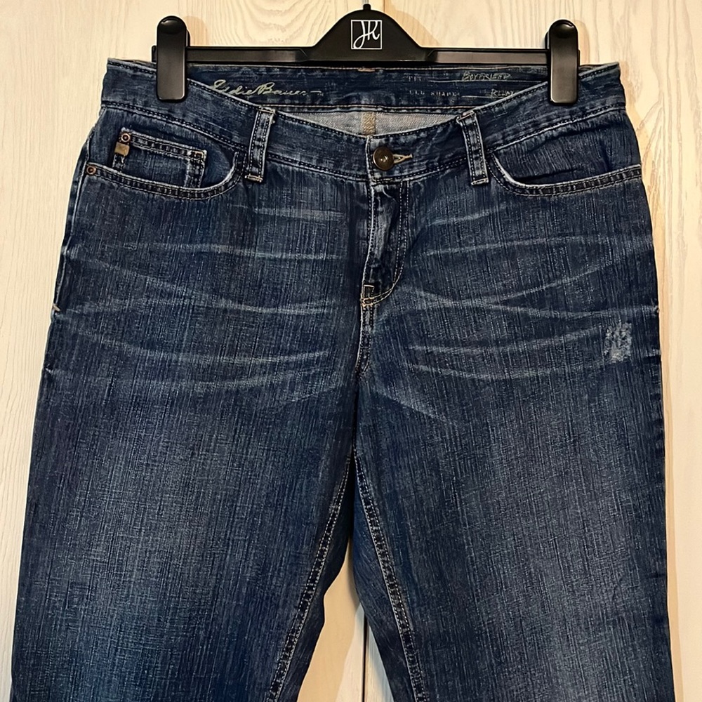 Eddie Bauer Boyfriend Cropped Jeans